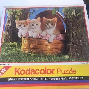 Kitty Puzzle Kids, Elderly, Adult Vintage used